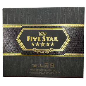 2025 Topps Five Star Baseball Hobby 3 Box Case