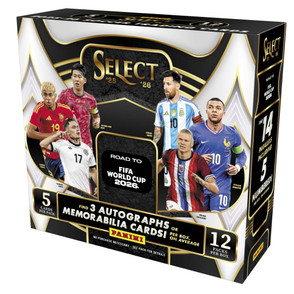 廃盤　ブダペスト・フィルBOX（22CD）サッカーニ＆ブダペスト・フィル 2025/26 Panini Donruss Road To FIFA World Cup 26 Soccer Hobby Case