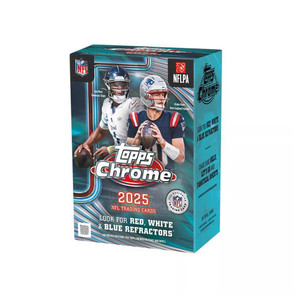 2025 Topps Chrome Football Blaster Box