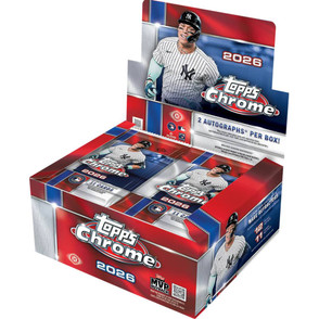 2026 Topps Chrome Baseball Jumbo 8 Box Case