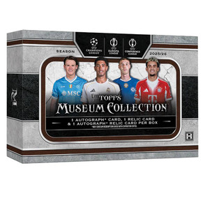 2025/26 Topps UEFA Club Competitions Museum Collection Soccer