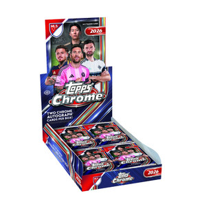 2026 Topps MLS Chrome Soccer Hobby 12 Box Case