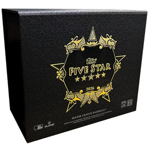 2026 Topps Five Star Baseball Hobby 3 Box Case