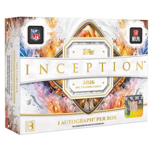 2026 Topps Inception Football Hobby 8 Box Case