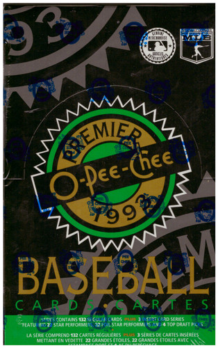 1993 O-Pee-Chee Premier Baseball Wax Box