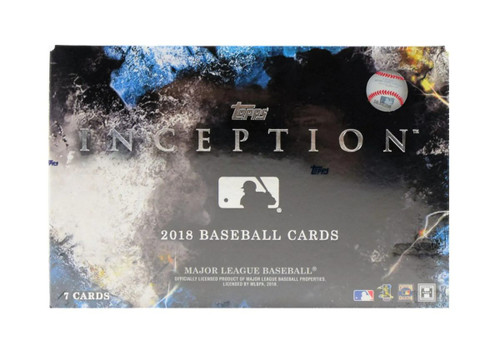 2018 Topps Inception Baseball Hobby Box