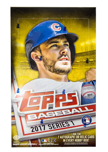 2017 Topps Series 1 Baseball Hobby Box