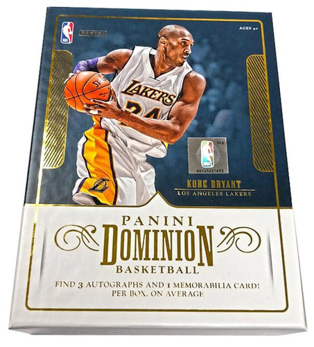 2017/18 Panini Dominion Basketball Hobby 6 Box Case