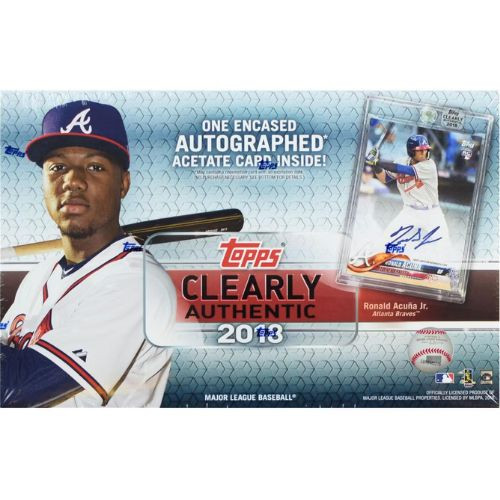 2018 Topps Clearly Authentic Baseball 20 Box Case - Buy Now at