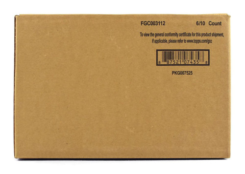 2018 Topps Update Series Baseball Jumbo 6 Box Case