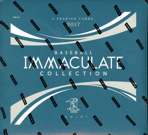 2017 Panini Immaculate Baseball Hobby 8 Box Case