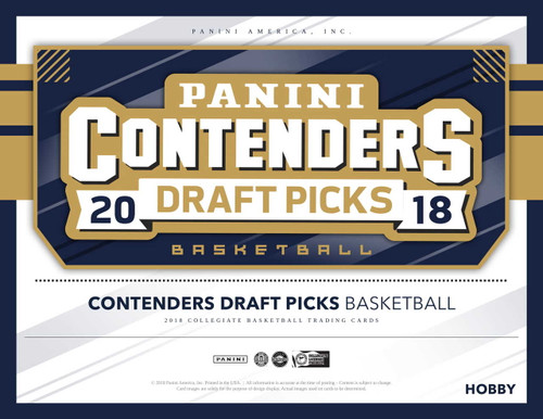 2018/19 Panini Contenders Draft Basketball Hobby 12 Box Case