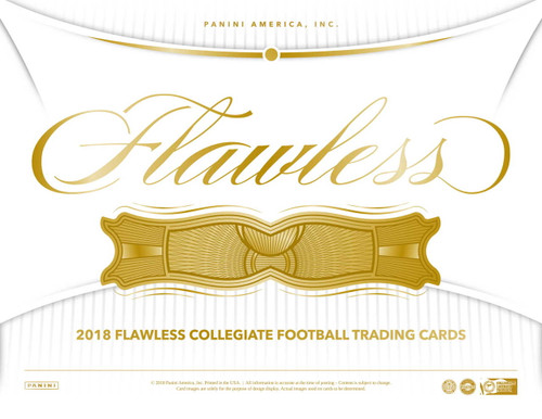 2018 Panini Flawless Collegiate Football Hobby Box 2018 Panini Flawless Collegiate Football Hobby Box