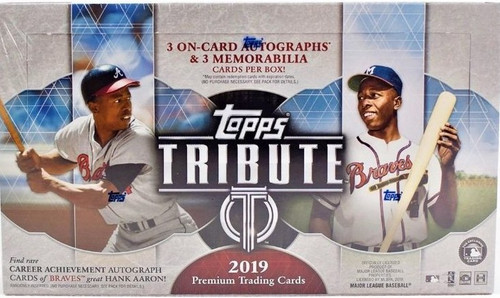 2019 Topps Tribute Baseball Hobby Box