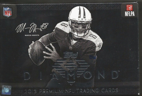 2015 Topps Diamond Football Hobby 6 Box Case