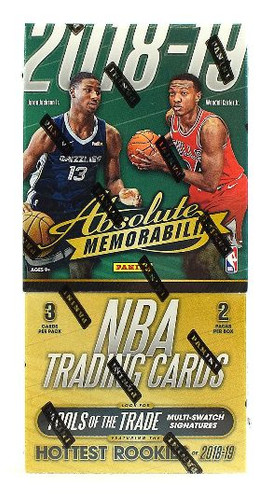 2018/19 Panini Absolute Memorabilia Basketball Hobby Box 2018/19 Panini Absolute Memorabilia Basketball Hobby Box