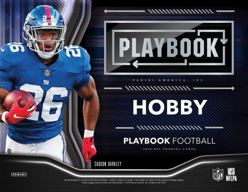 2018 Panini Playbook Football Hobby Box