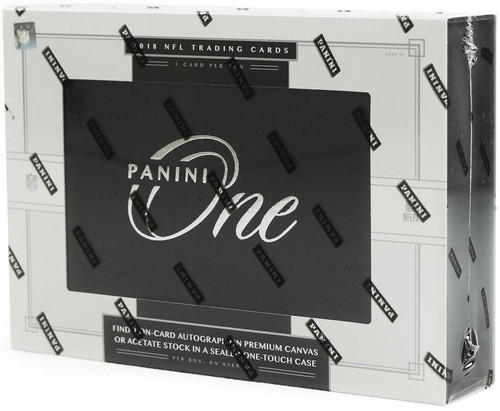 2018 Panini One Football Hobby 20 Box Case