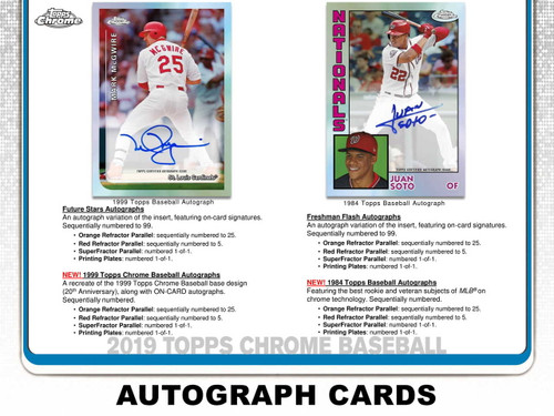 2019 Topps Chrome Baseball Hobby Jumbo HTA Box