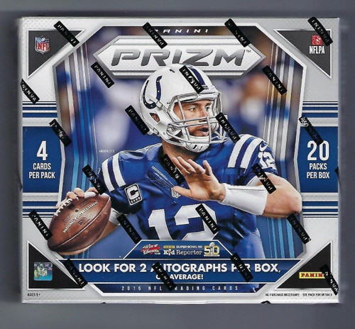 2015 Panini Prizm Football Hobby 12 Box Case