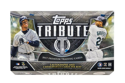 2017 Topps Tribute Baseball Hobby 4 Box Case
