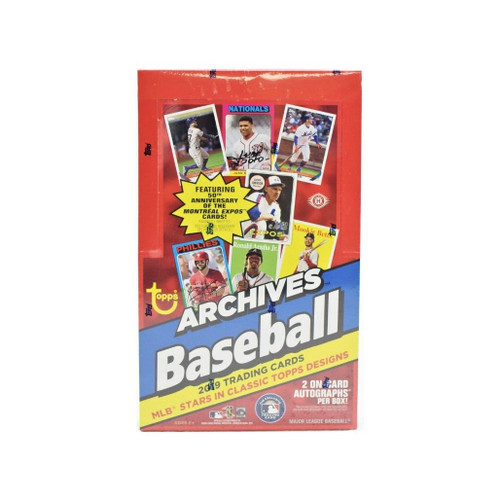 2019 Topps Archives Baseball Hobby Box