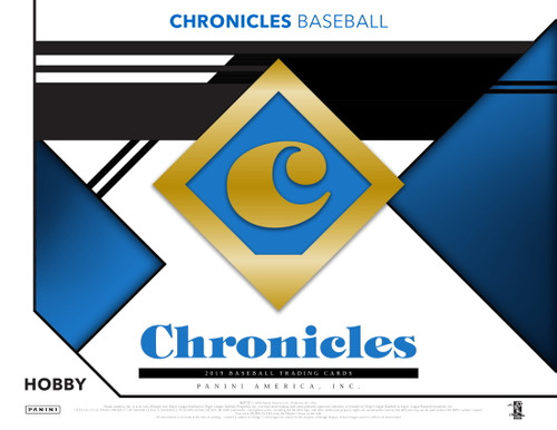 2019 Panini Chronicles Baseball Hobby 16 Box Case