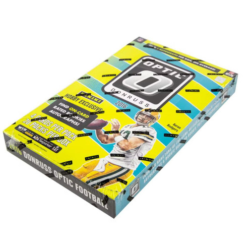2016 Panini Donruss Optic Football Hobby 12 Box Case
