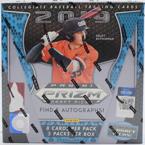 2019 Panini Prizm Collegiate Draft Picks Baseball Hobby Box