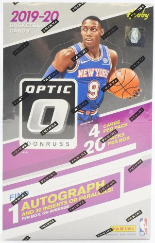 2019/20 Panini Donruss Optic Basketball Hobby 12 Box Case