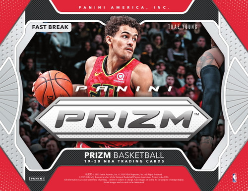 2019/20 Panini Prizm Basketball Fast Break 20 Box Case