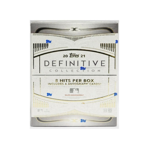 2020 Topps Definitive Baseball Hobby 3 Box Case