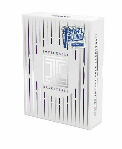 2019/20 Panini Impeccable Basketball 1st Off The Line Hobby Box