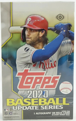 2020 Topps Update Series Baseball Hobby 12 Box Case