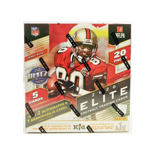 2020 Panini Donruss Elite Football Hobby Box