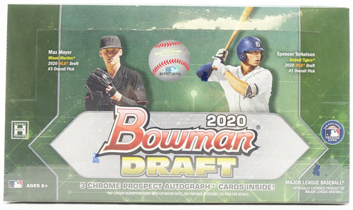 2020 Bowman Draft Baseball Jumbo HTA Box