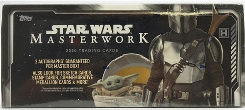 2020 Topps Star Wars Masterwork Hobby 8 Box Case