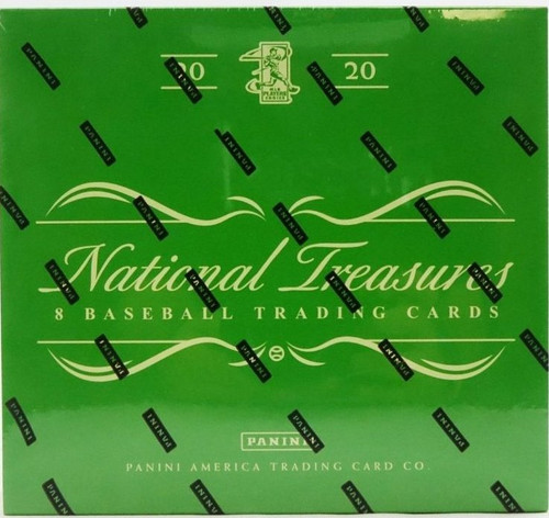 2020 Panini National Treasures Baseball Hobby 4 Box Case