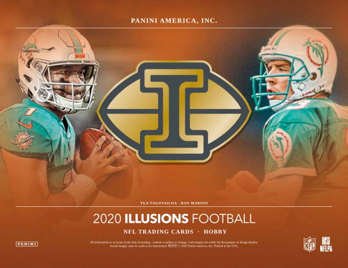 2020 Panini Illusions Football Hobby 8 Box Case