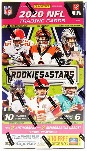 2020 Panini Rookies & Stars Football Hobby Box