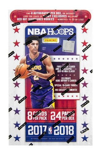 2017/18 Panini NBA Hoops Basketball Hobby Box