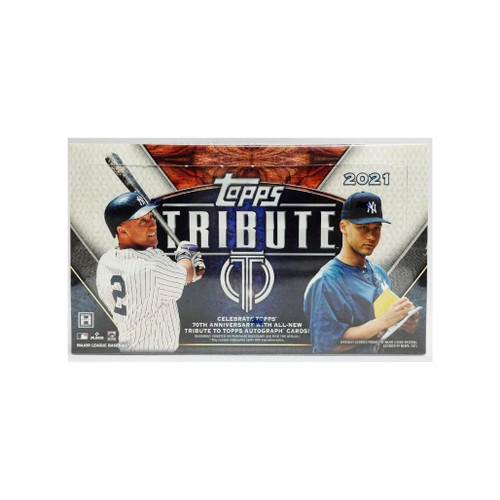 2021 Topps Tribute Baseball Hobby 6 Box Case