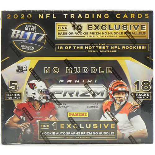 2020 Panini Prizm Football No Huddle Hobby Box