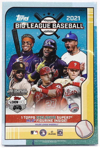 2021 Topps Big League Baseball Collector Hobby 16 Box Case