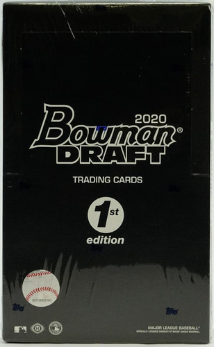 2020 Bowman Draft Baseball 1st Edition Hobby Box