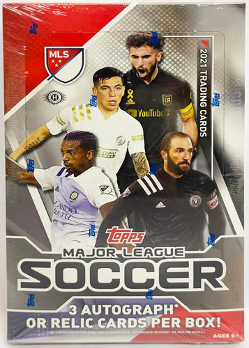 2021 Topps MLS Major League Soccer Hobby Box