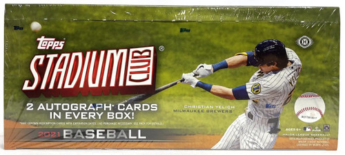 2021 Topps Stadium Club Baseball Hobby Box