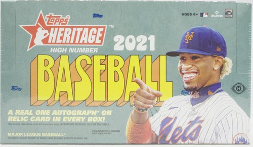 2021 Topps Heritage High Number Baseball Hobby Box