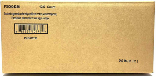 2021 Bowman Sterling Baseball Hobby 12 Box Case