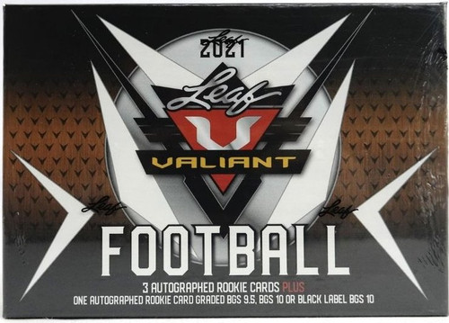 2021 Leaf Valiant Football Hobby Box